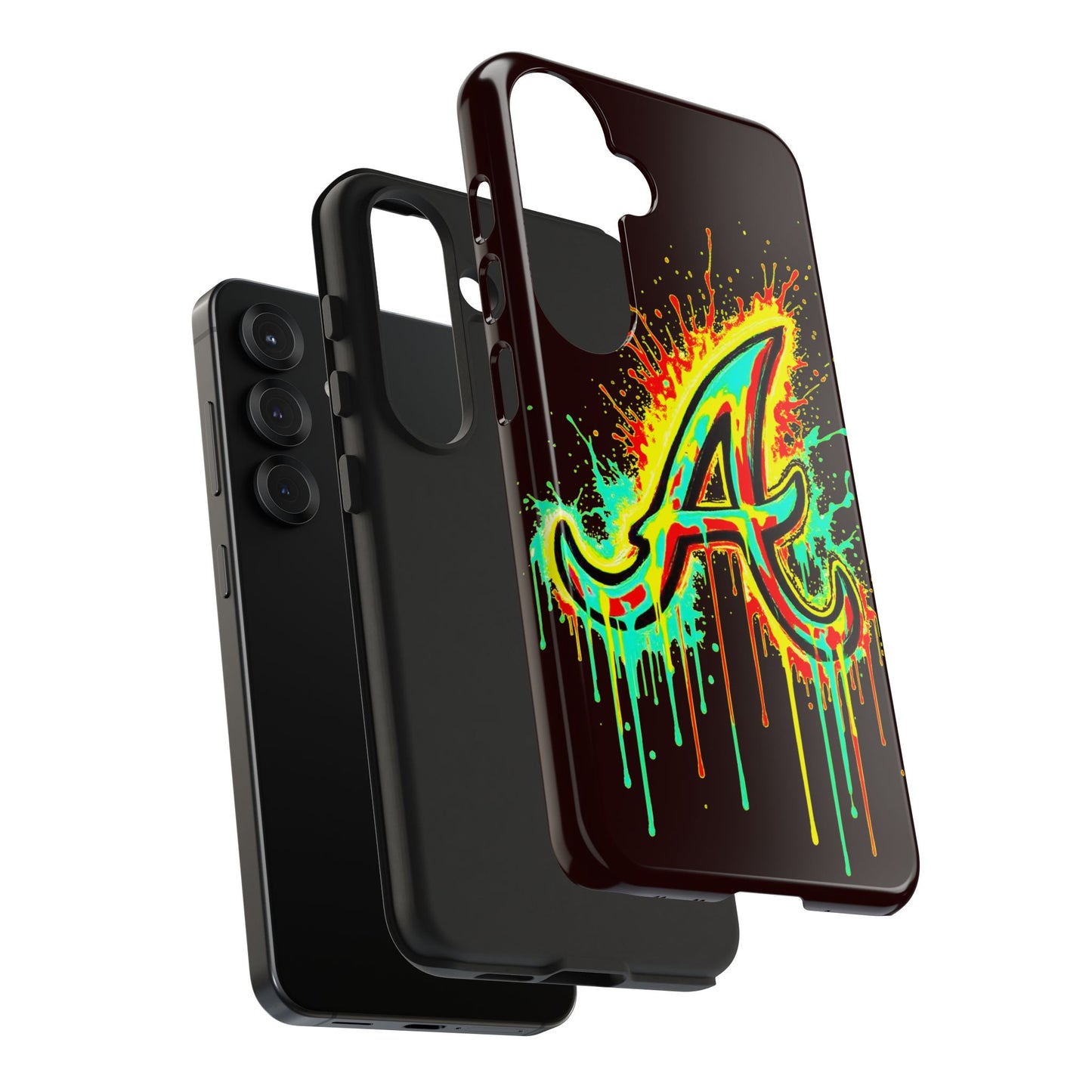 Neon Drip 'A' Graphic Tough Protective Case