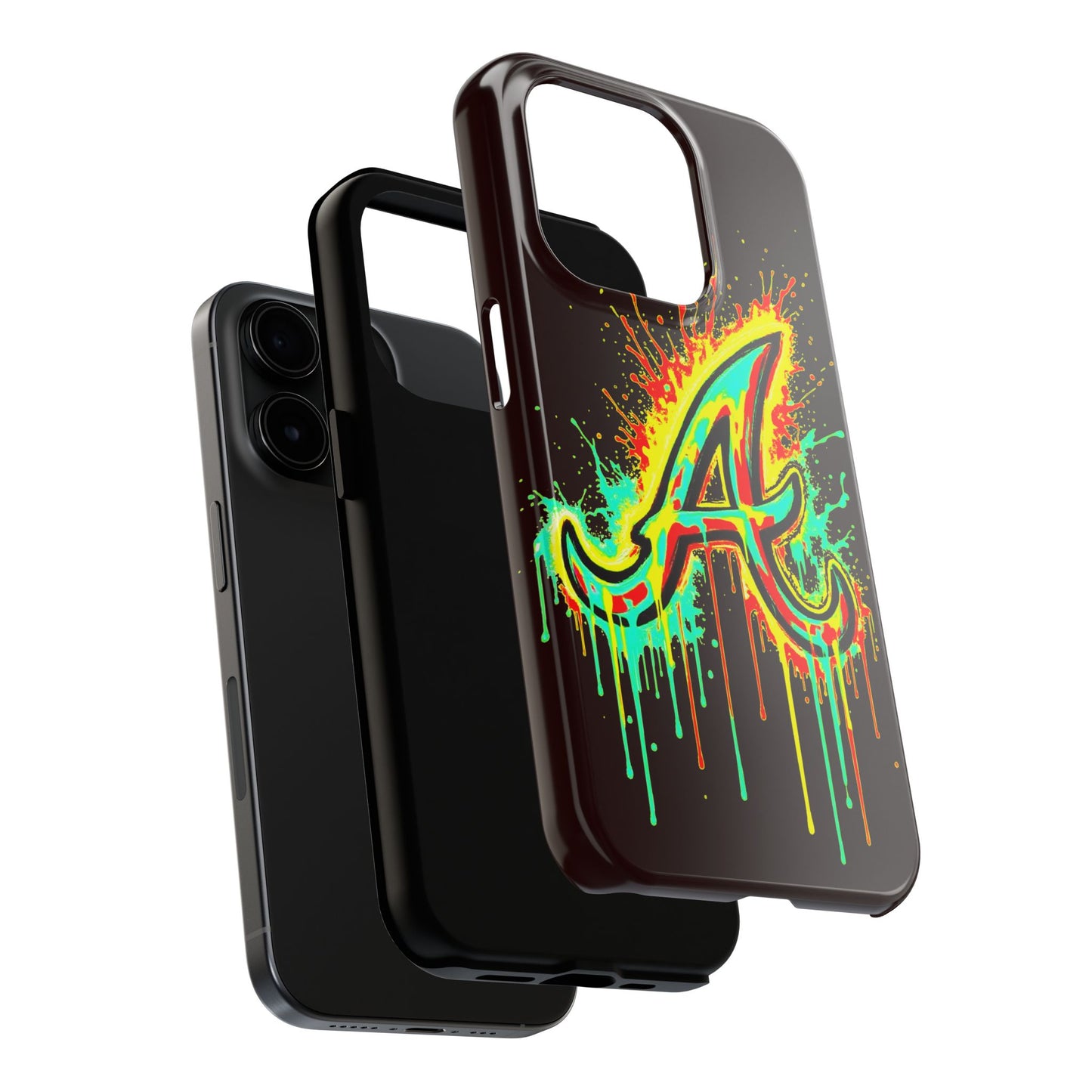 Neon Drip 'A' Graphic Tough Protective Case