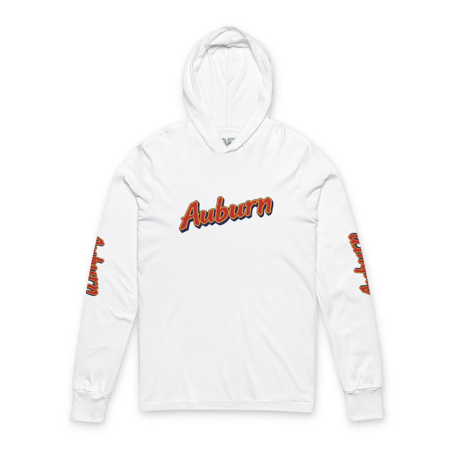 Auburn "The Hit" Junior Rosegreen Hooded Long-Sleeve Tee