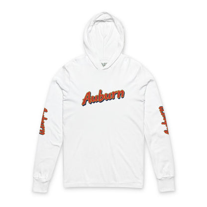 Auburn "The Hit" Junior Rosegreen Hooded Long-Sleeve Tee
