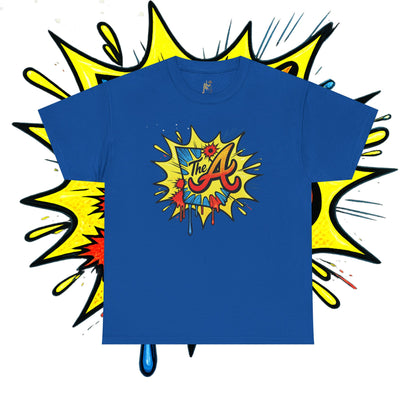 "The A" Pop Art Drip Design