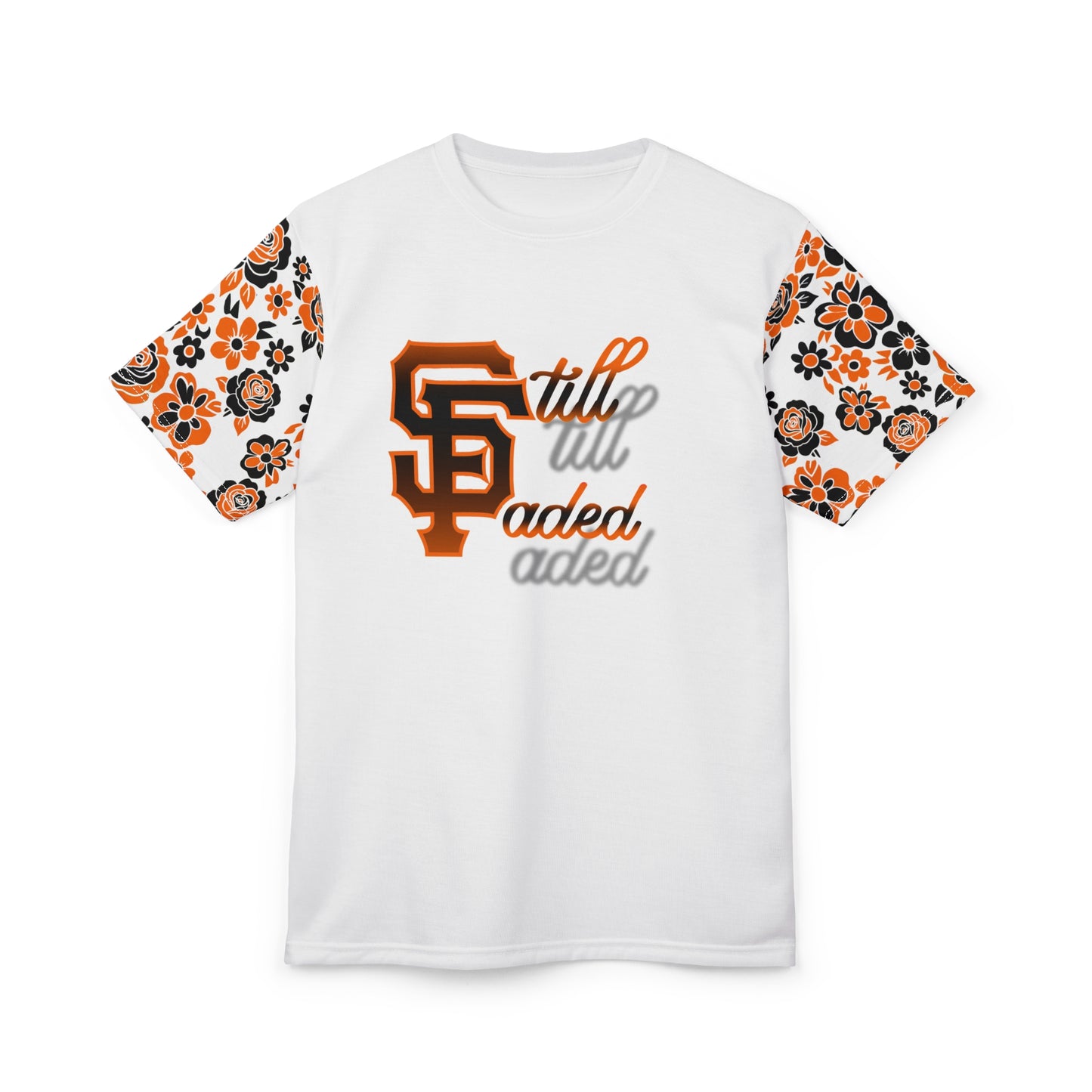 SF Floral Sleeves Tee — "Till I’m All Aced" Graphic Shirt