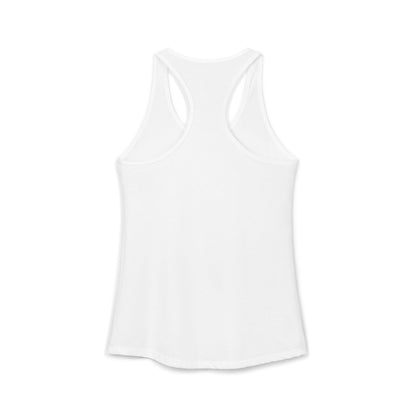 Halloween Highlander Cow Racerback Tank — Funny March Halloween Design