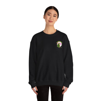 The Lonely Drifter Wolf Crewneck Sweatshirt — Neon Moon Graphic