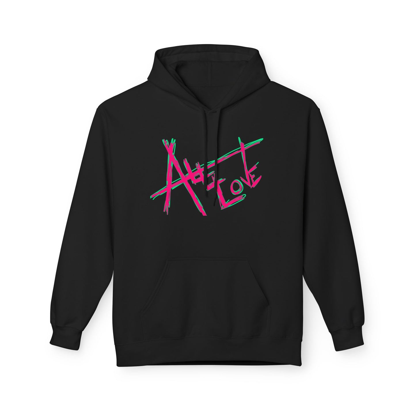 All Love Hoodie — Inspirational 'Love Your Neighbor' Fleece Hoodie
