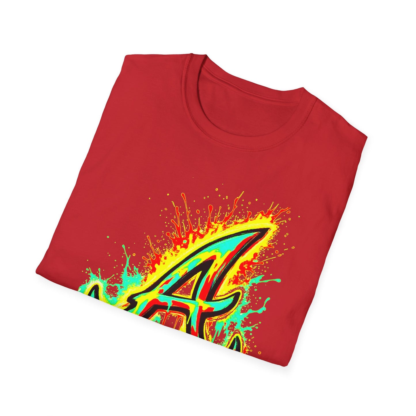 Atlanta Braves Paint Drip T-Shirt