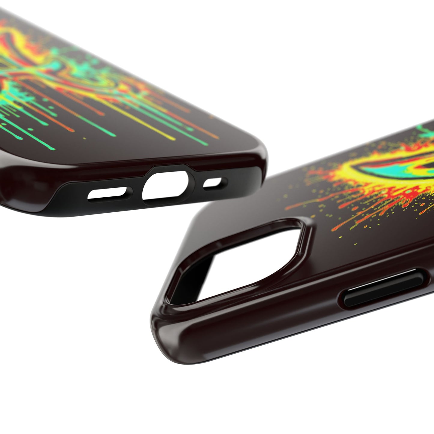 Neon Drip 'A' Graphic Tough Protective Case