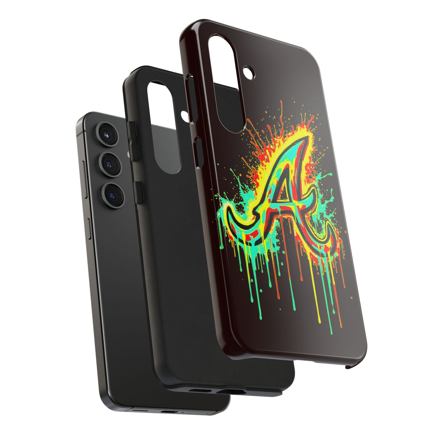 Neon Drip 'A' Graphic Tough Protective Case
