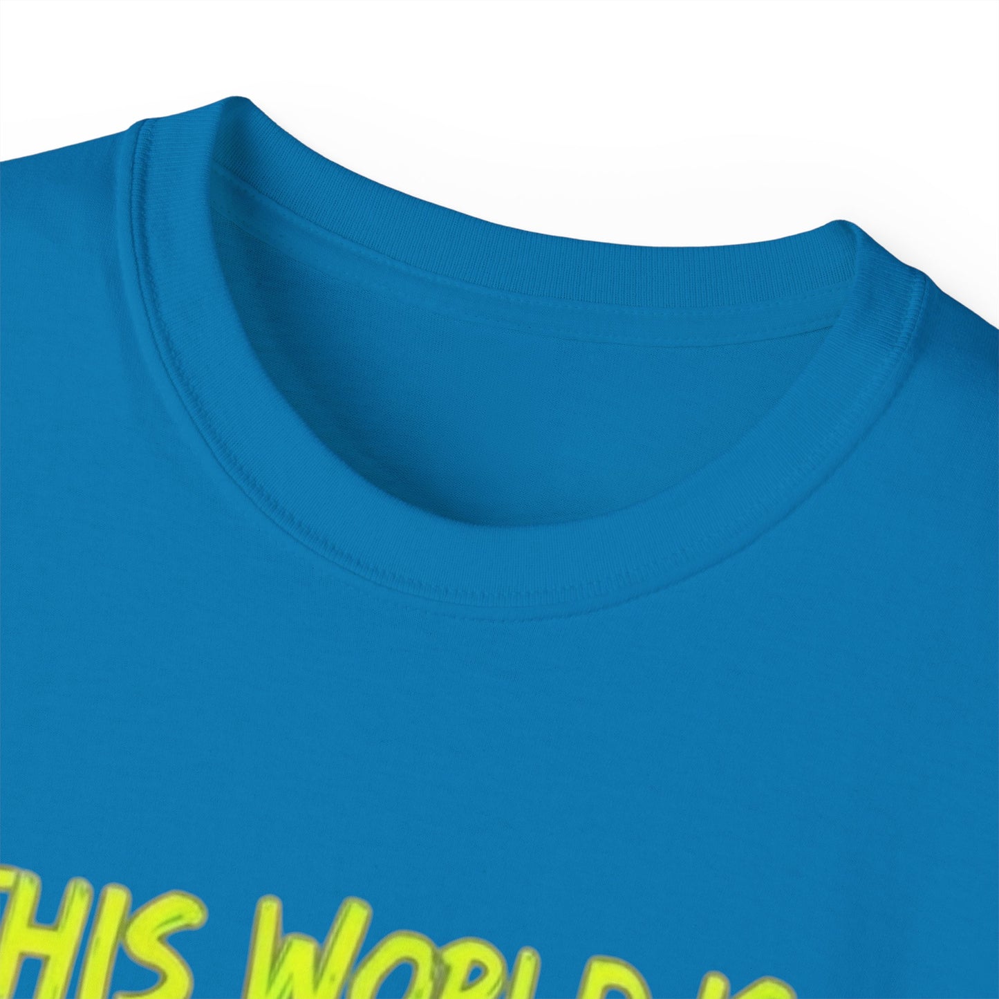 Raccoon Stealing the World Tee — 'Stealing the World' Graphic T-Shirt