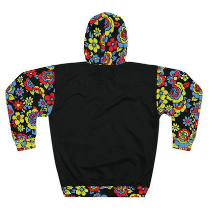 Floral Monogram 'A' Hoodie