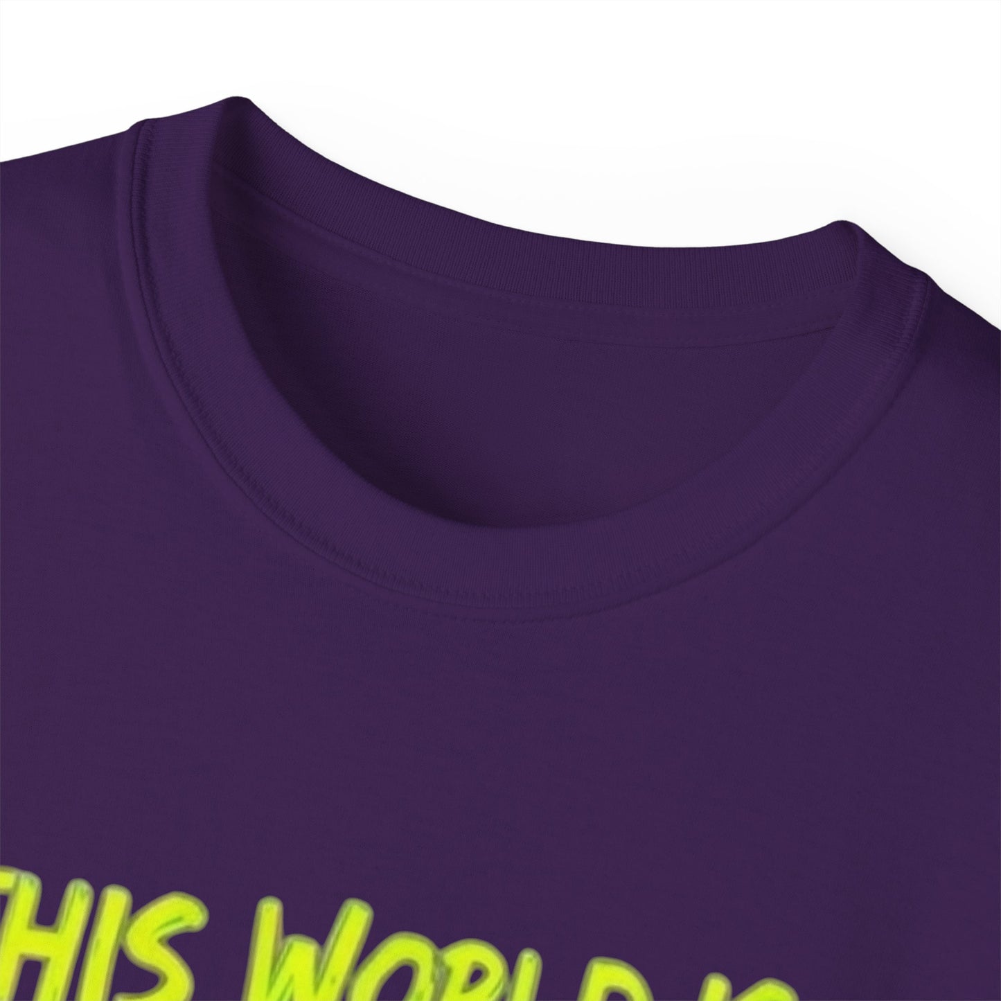 Raccoon Stealing the World Tee — 'Stealing the World' Graphic T-Shirt