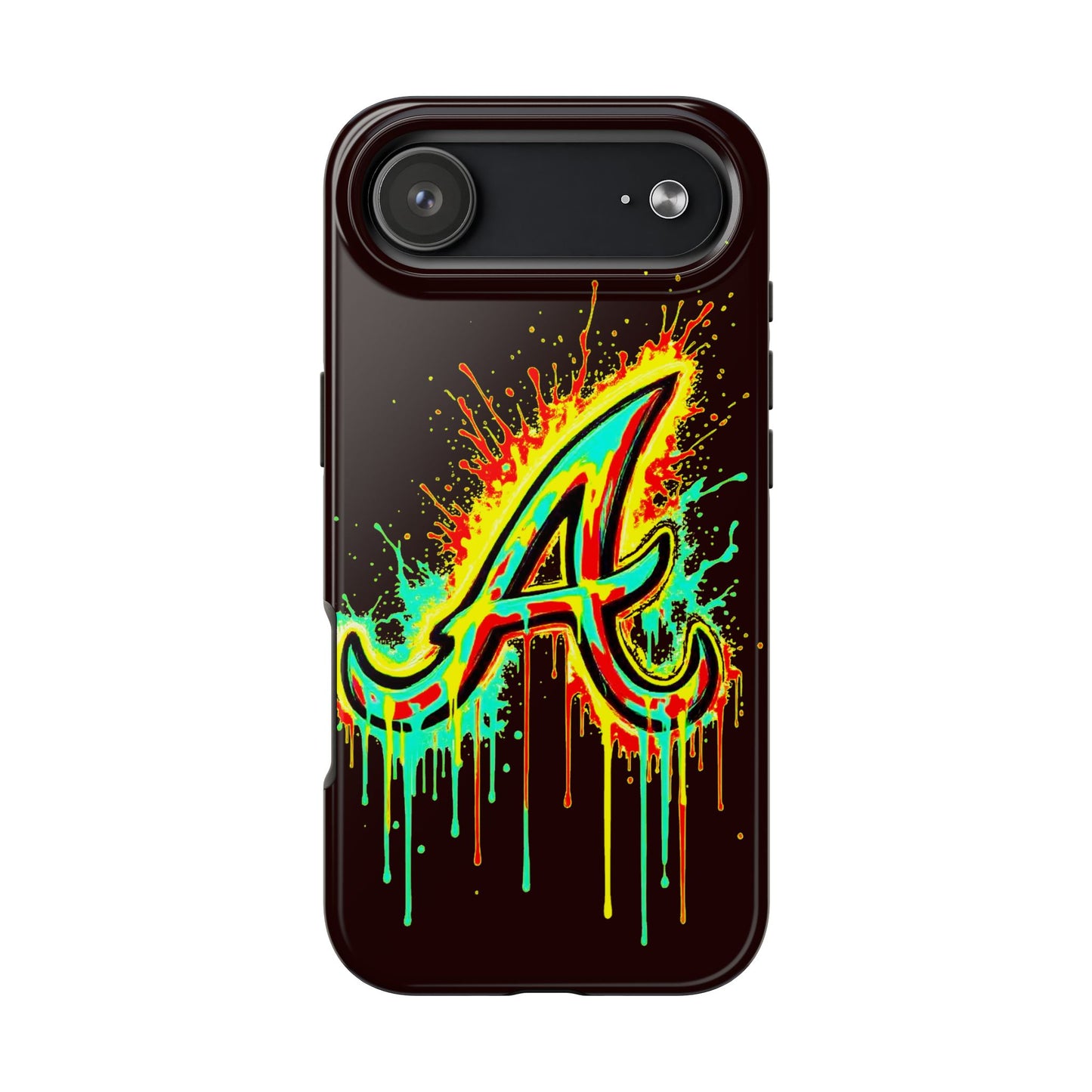 Neon Drip 'A' Graphic Tough Protective Case
