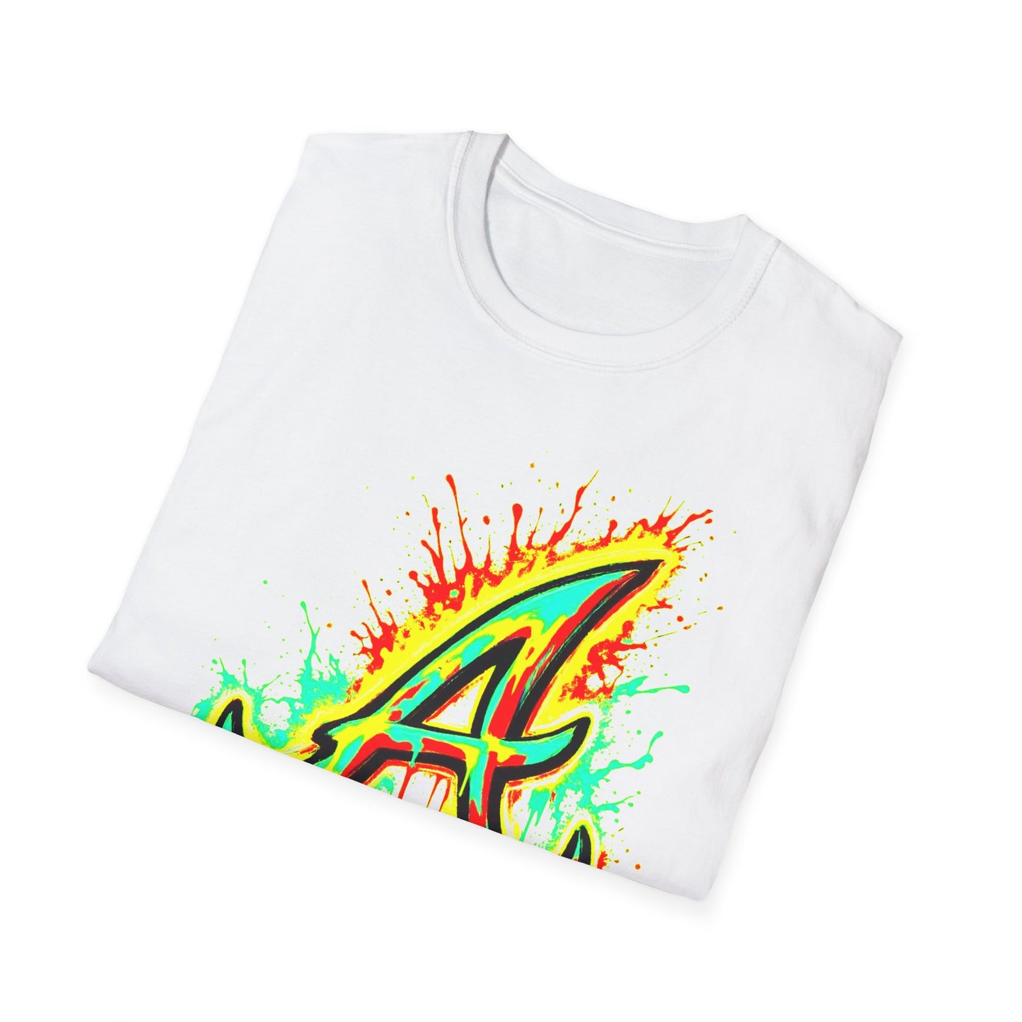 Atlanta Braves Paint Drip T-Shirt
