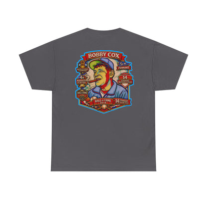 Bobby Cox Vintage Baseball Tee – Retro Team Logo T‑Shirt