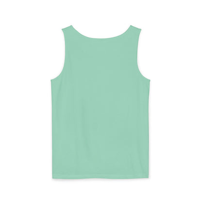 Chuck Norris Mixtape Cover Tank Top — Funny Retro Rap Design