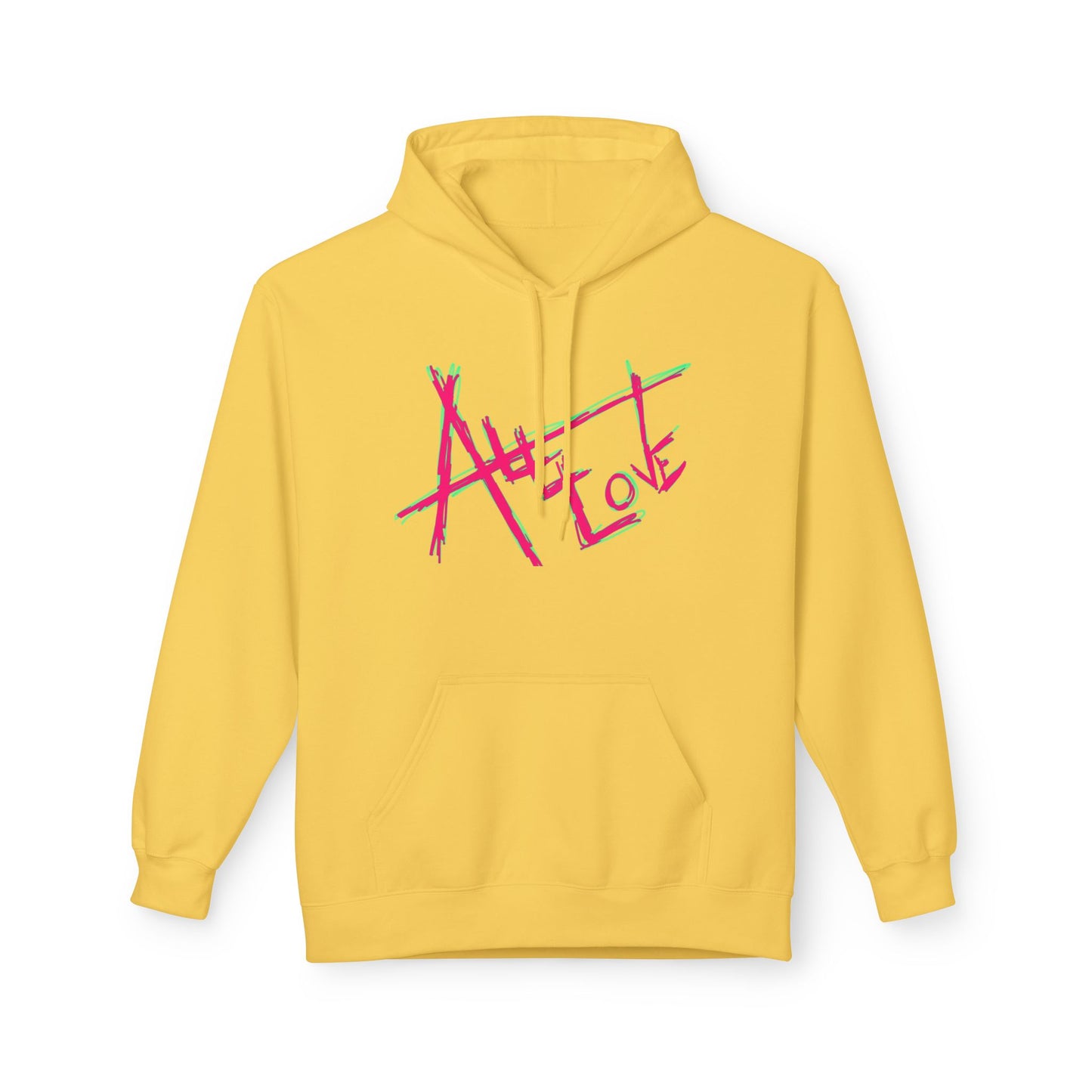 All Love Hoodie — Inspirational 'Love Your Neighbor' Fleece Hoodie