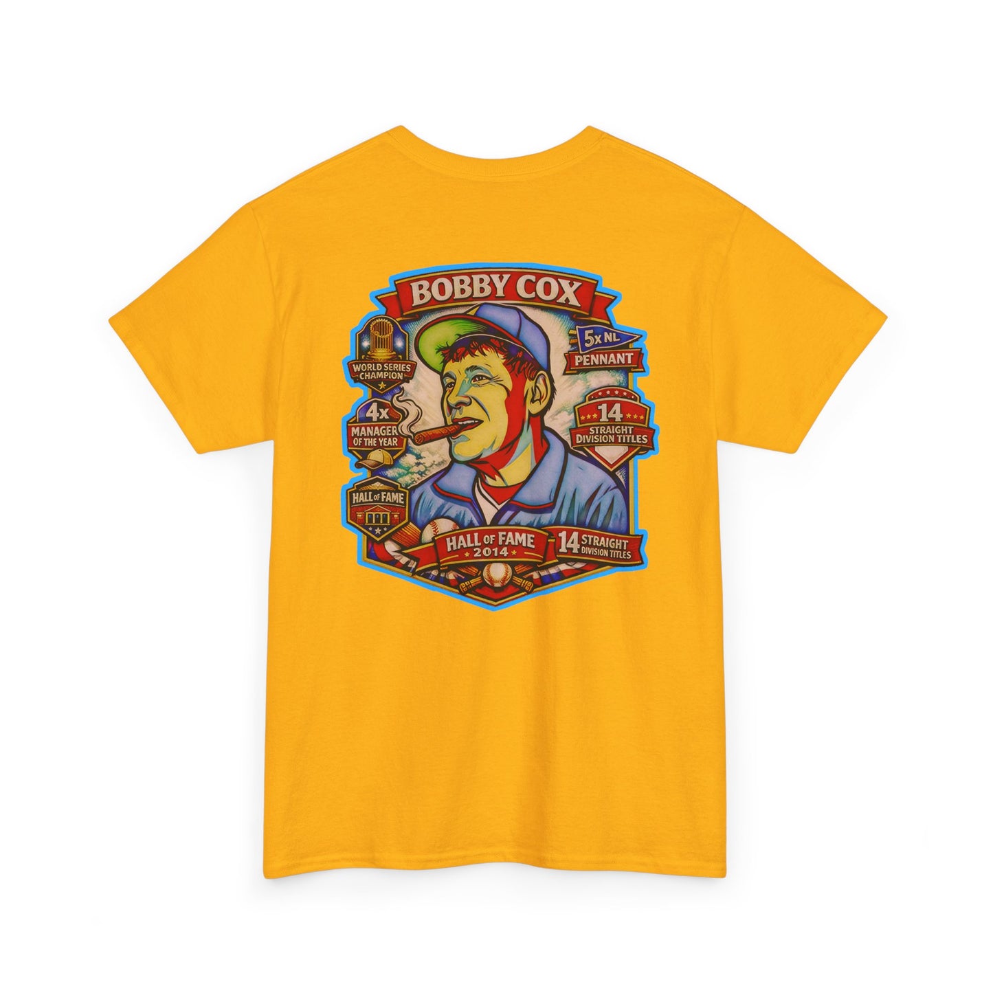 Bobby Cox Vintage Baseball Tee – Retro Team Logo T‑Shirt