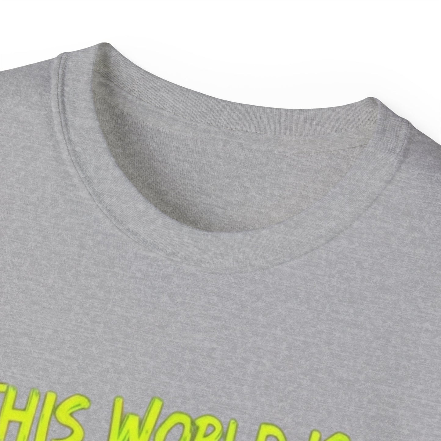 Raccoon Stealing the World Tee — 'Stealing the World' Graphic T-Shirt