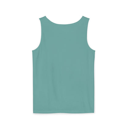 Chuck Norris Mixtape Cover Tank Top — Funny Retro Rap Design