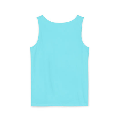 Chuck Norris Mixtape Cover Tank Top — Funny Retro Rap Design