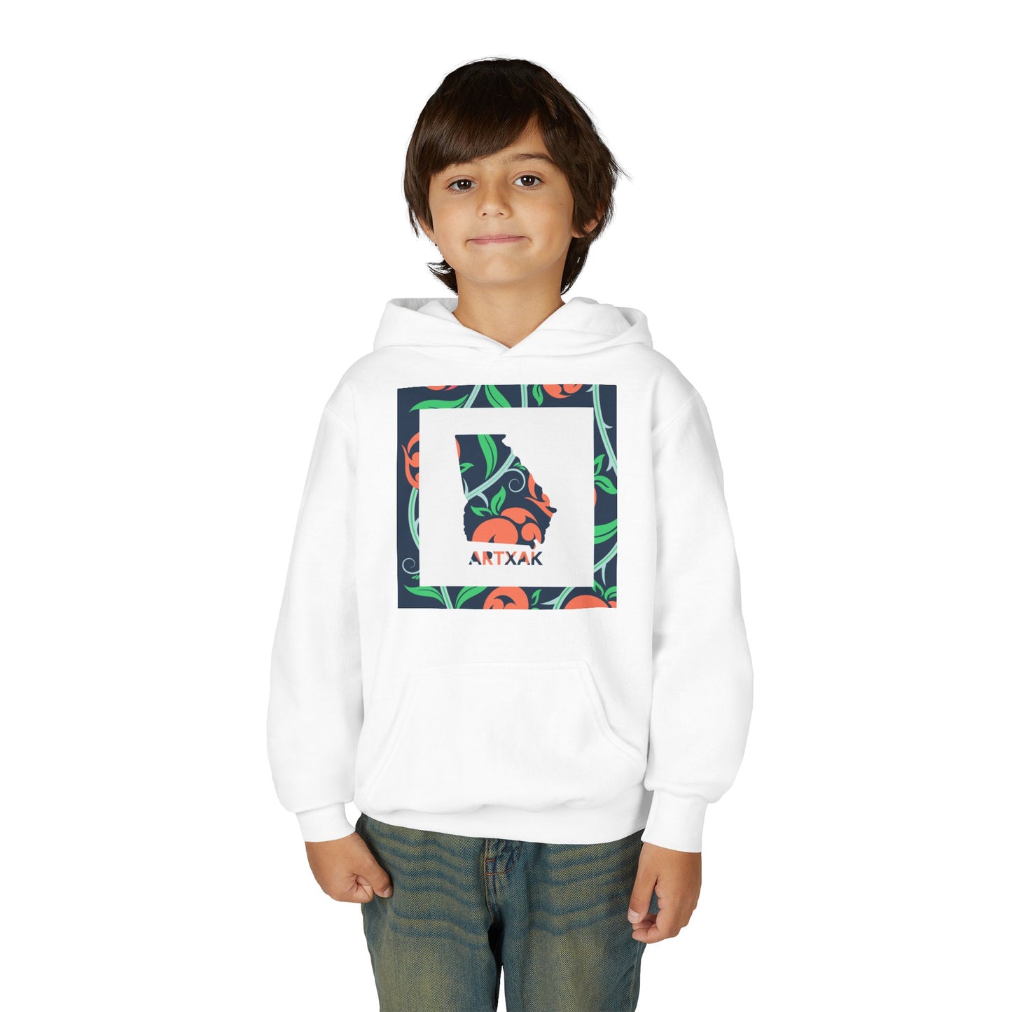 Youth Heavy Blend Hooded Sweatshirt