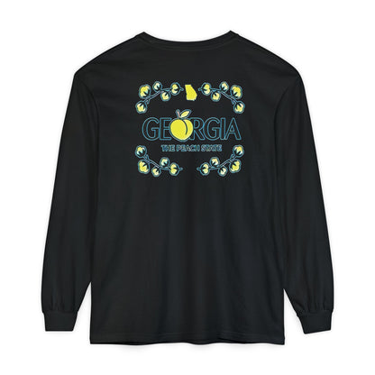 Georgia Peach State Long Sleeve T-Shirt