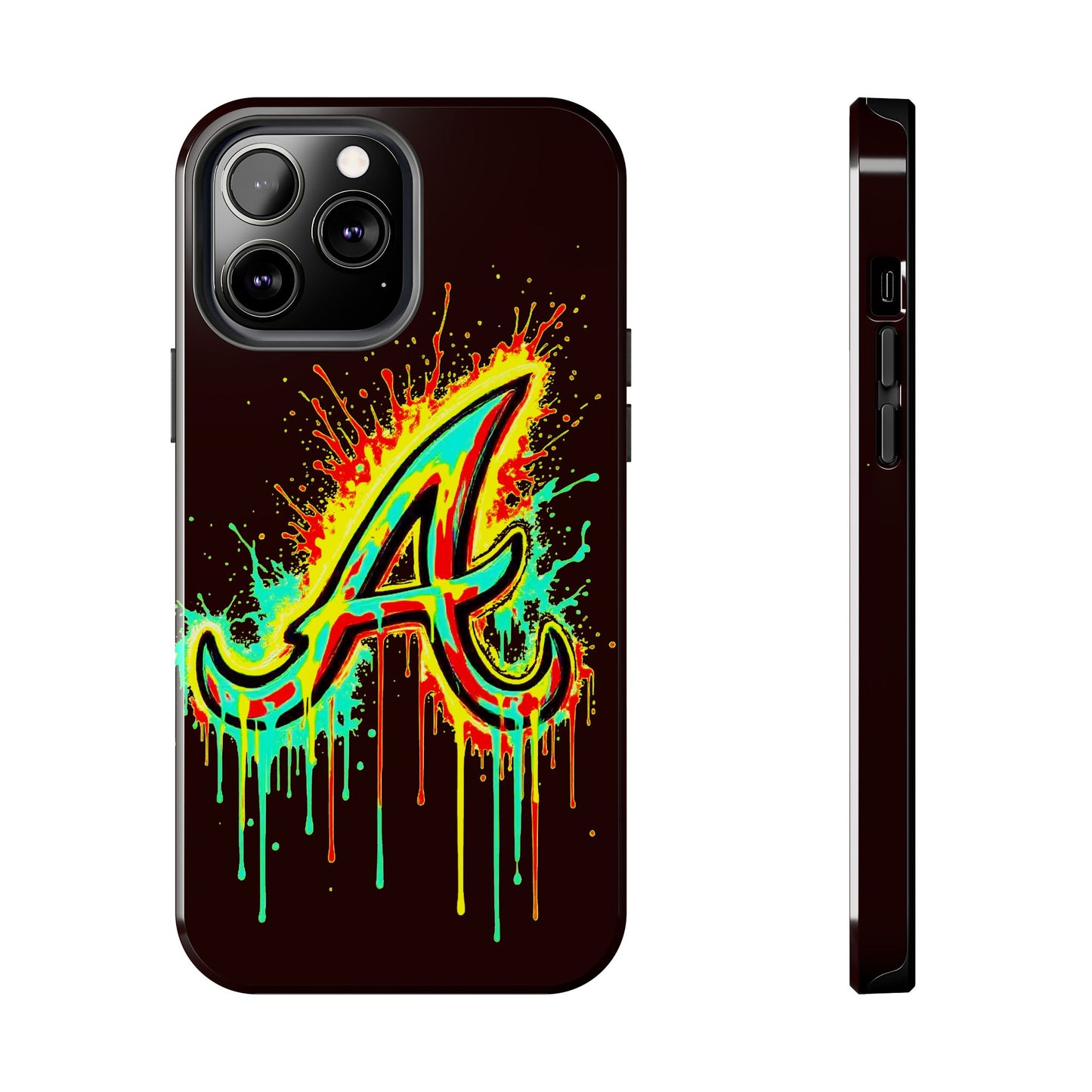 Neon Drip 'A' Graphic Tough Protective Case