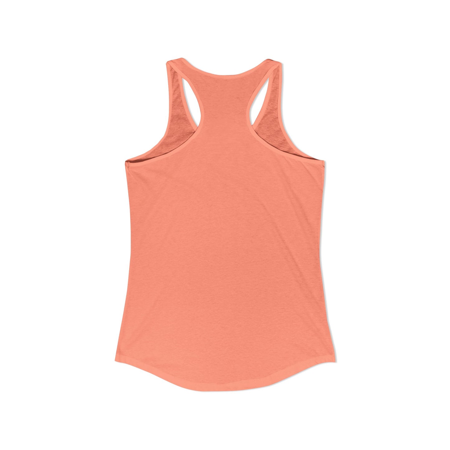 Halloween Highlander Cow Racerback Tank — Funny March Halloween Design