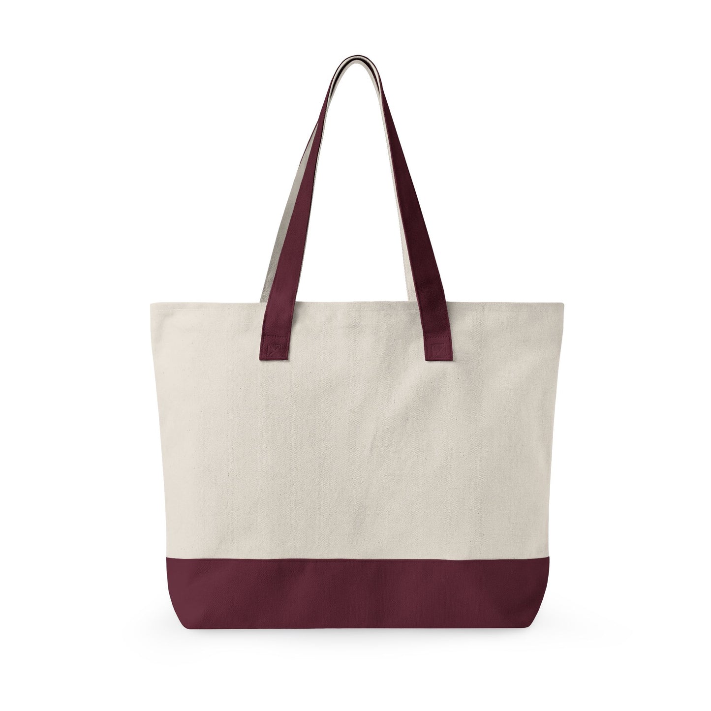 Zippered Canvas Tote — Colorful Beach Crab Design, "This World Is Trash" Statement Tote