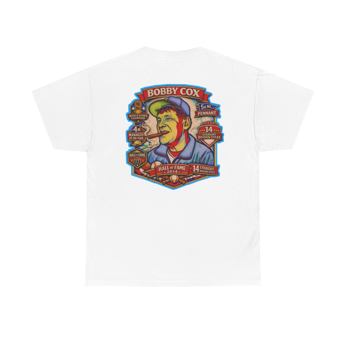 Bobby Cox Vintage Baseball Tee – Retro Team Logo T‑Shirt