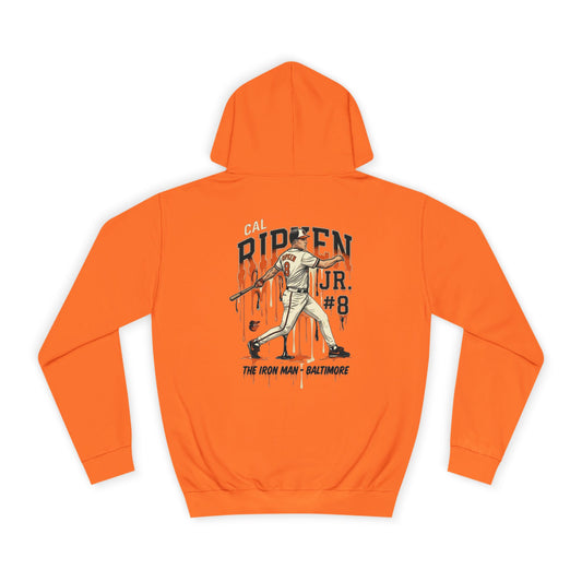 Cal Ripken Jr. Iron Man Hoodie — 85 Legends Collection