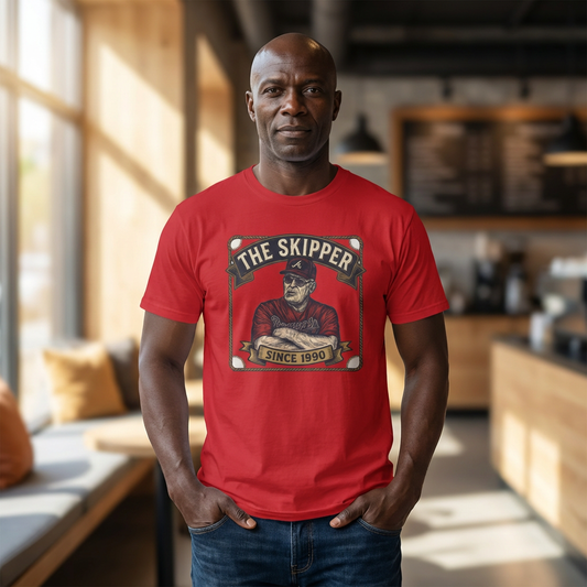 Bobby Cox Since 1990 T-Shirt — Vintage Captain Graphic Tee