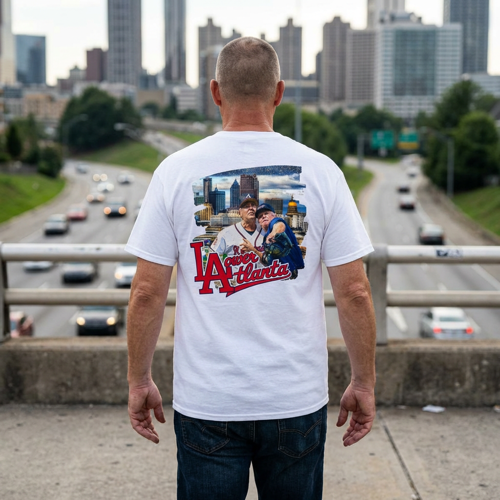 Bobby Cox Ejected – 'LA Over Atlanta' Vintage Skyline Tee