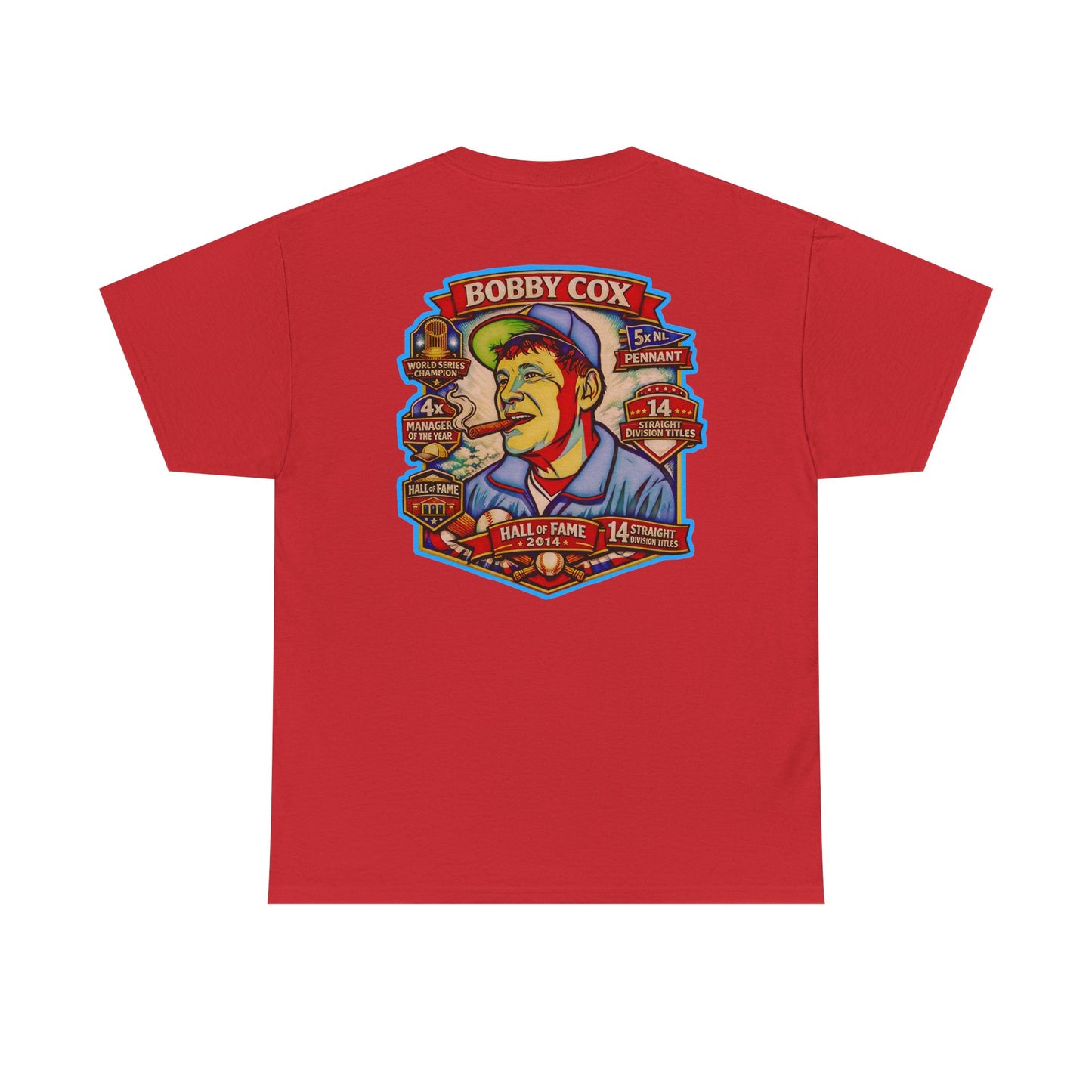 Bobby Cox Vintage Baseball Tee – Retro Team Logo T‑Shirt