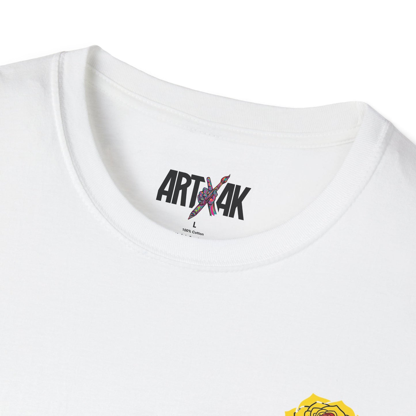 Dripping Tricolor Rose T-Shirt