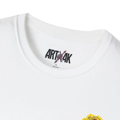 Dripping Tricolor Rose T-Shirt