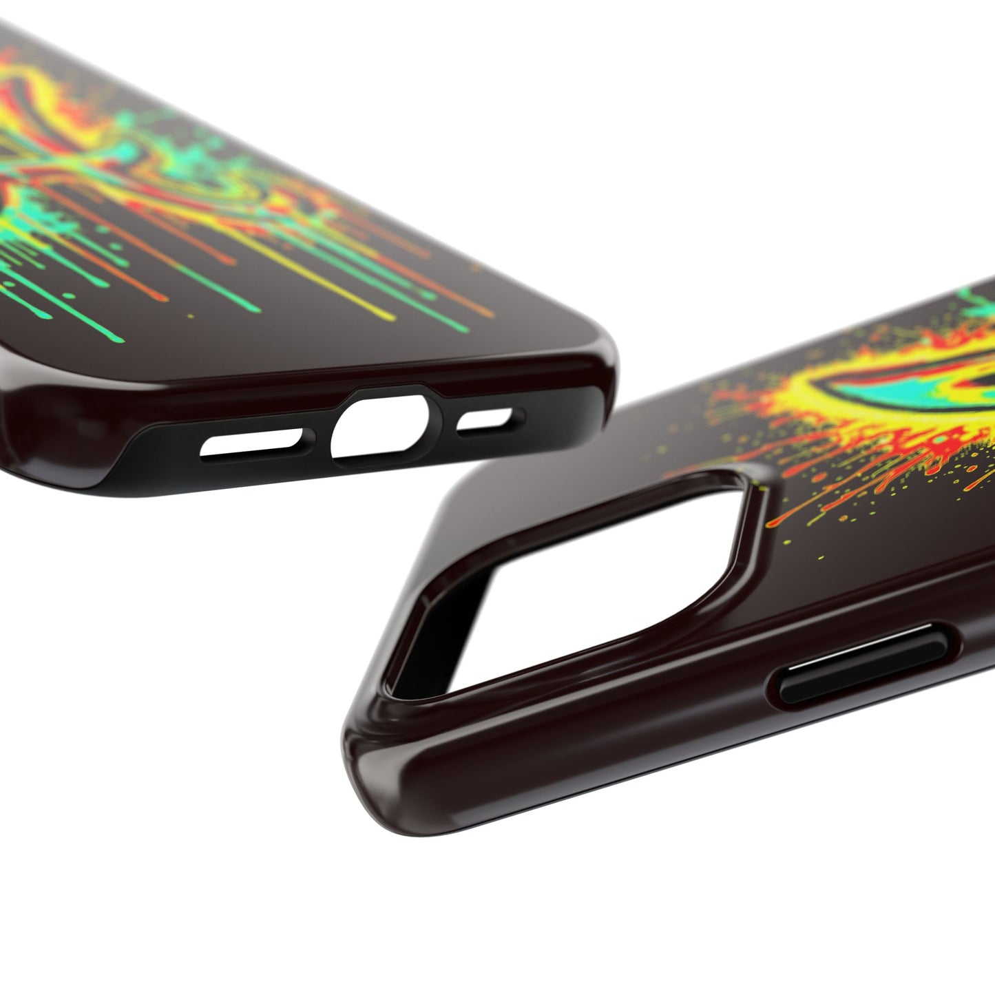 Neon Drip 'A' Graphic Tough Protective Case