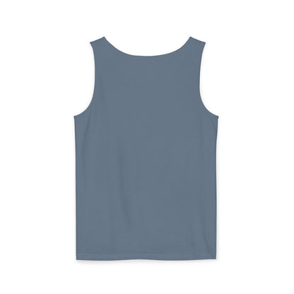 Chuck Norris Mixtape Cover Tank Top — Funny Retro Rap Design