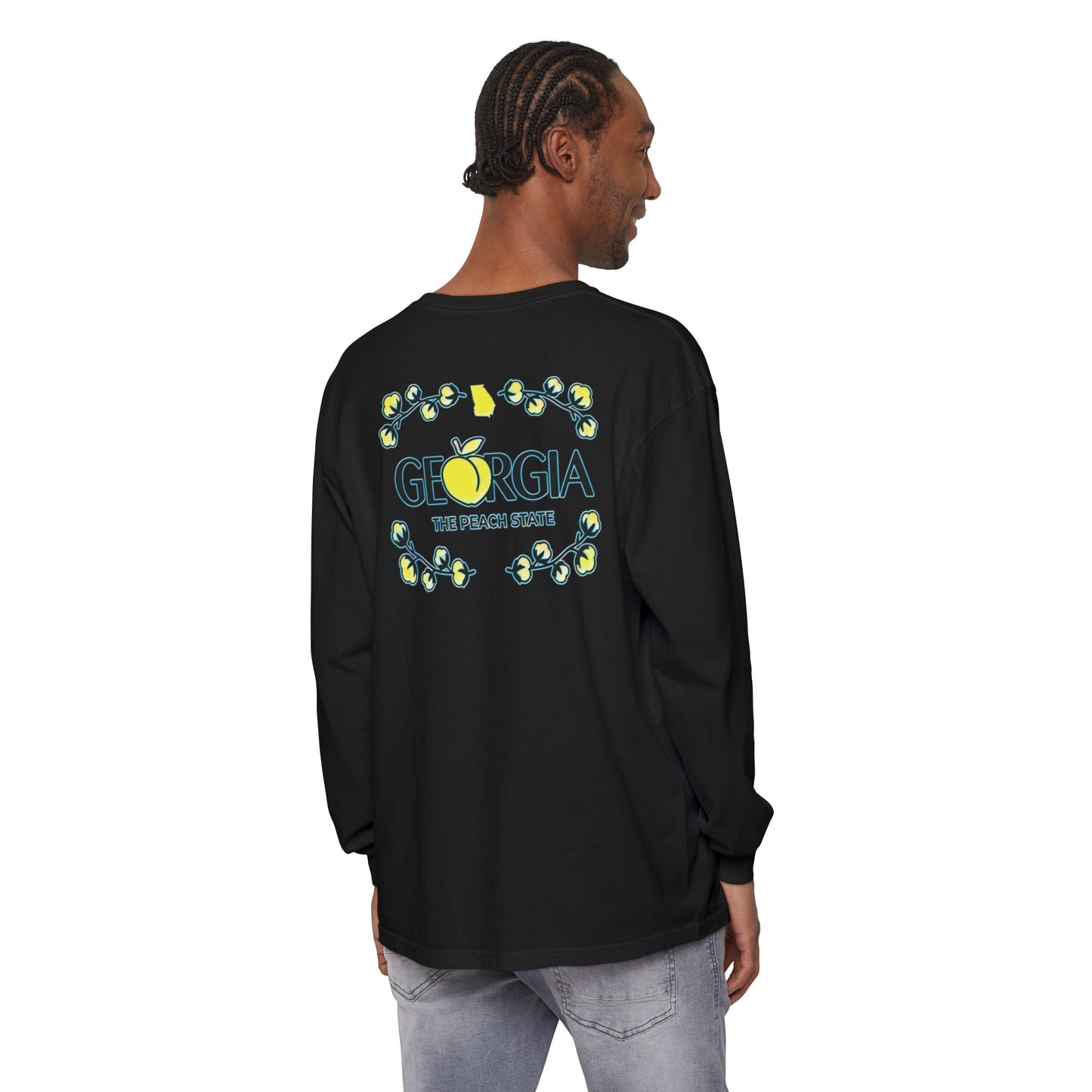 Georgia Peach State Long Sleeve T-Shirt
