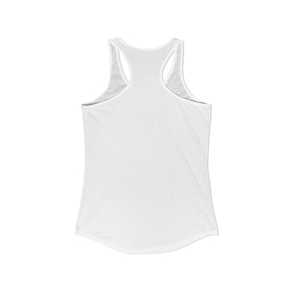 Halloween Highlander Cow Racerback Tank — Funny March Halloween Design