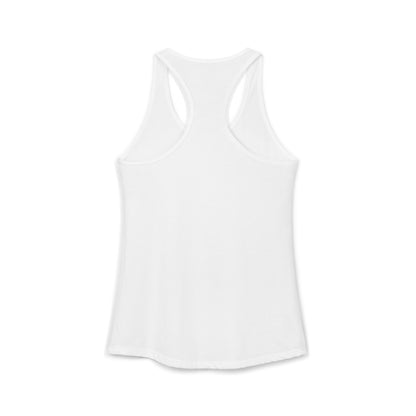 Halloween Highlander Cow Racerback Tank — Funny March Halloween Design
