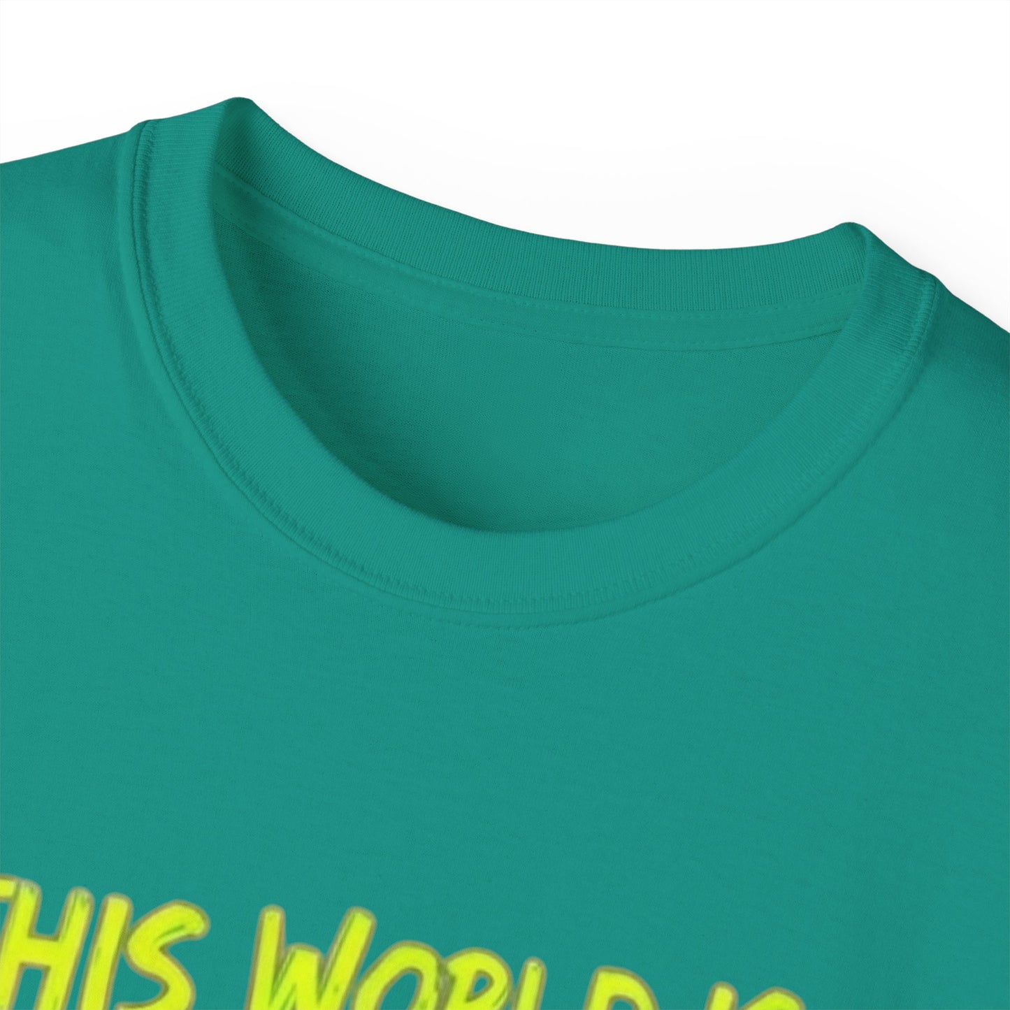 Raccoon Stealing the World Tee — 'Stealing the World' Graphic T-Shirt