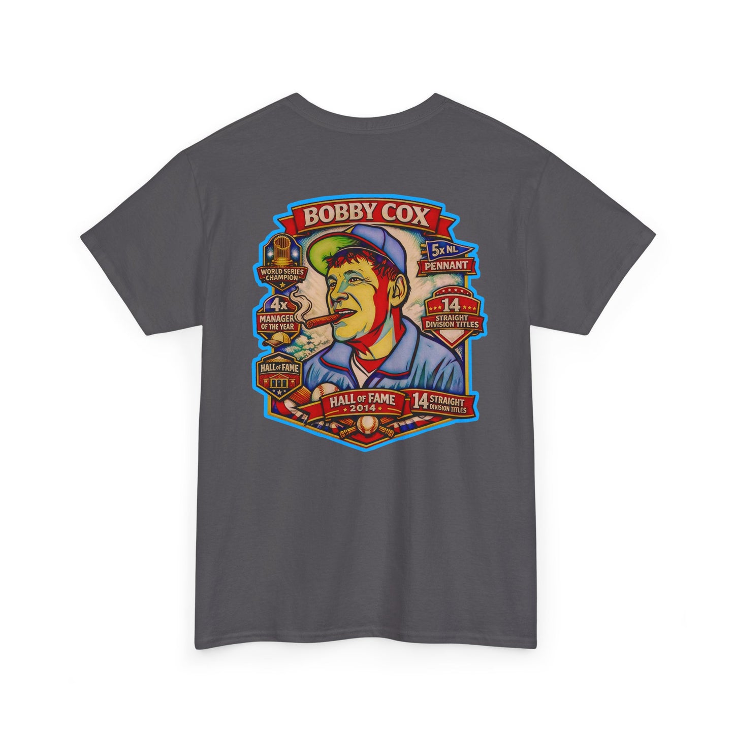 Bobby Cox Vintage Baseball Tee – Retro Team Logo T‑Shirt