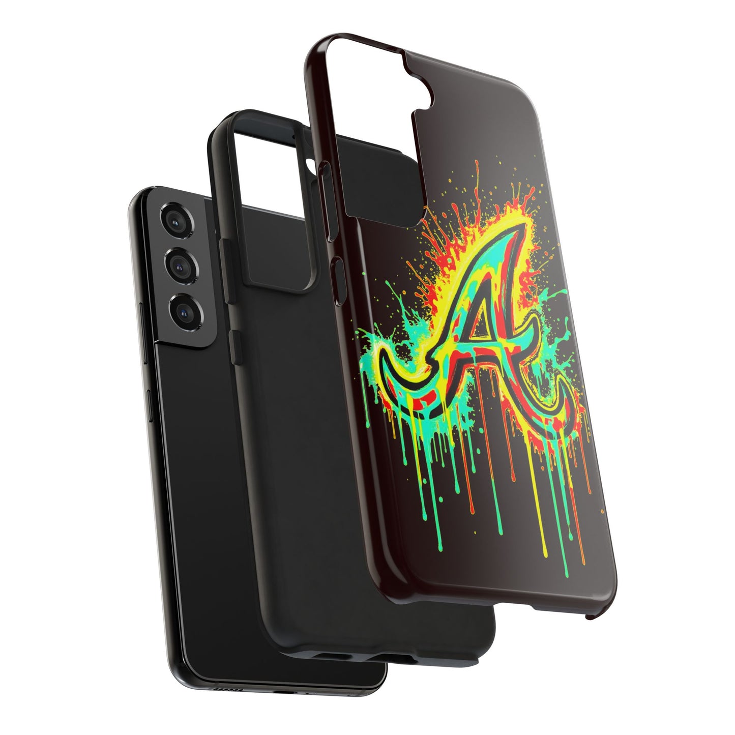Neon Drip 'A' Graphic Tough Protective Case