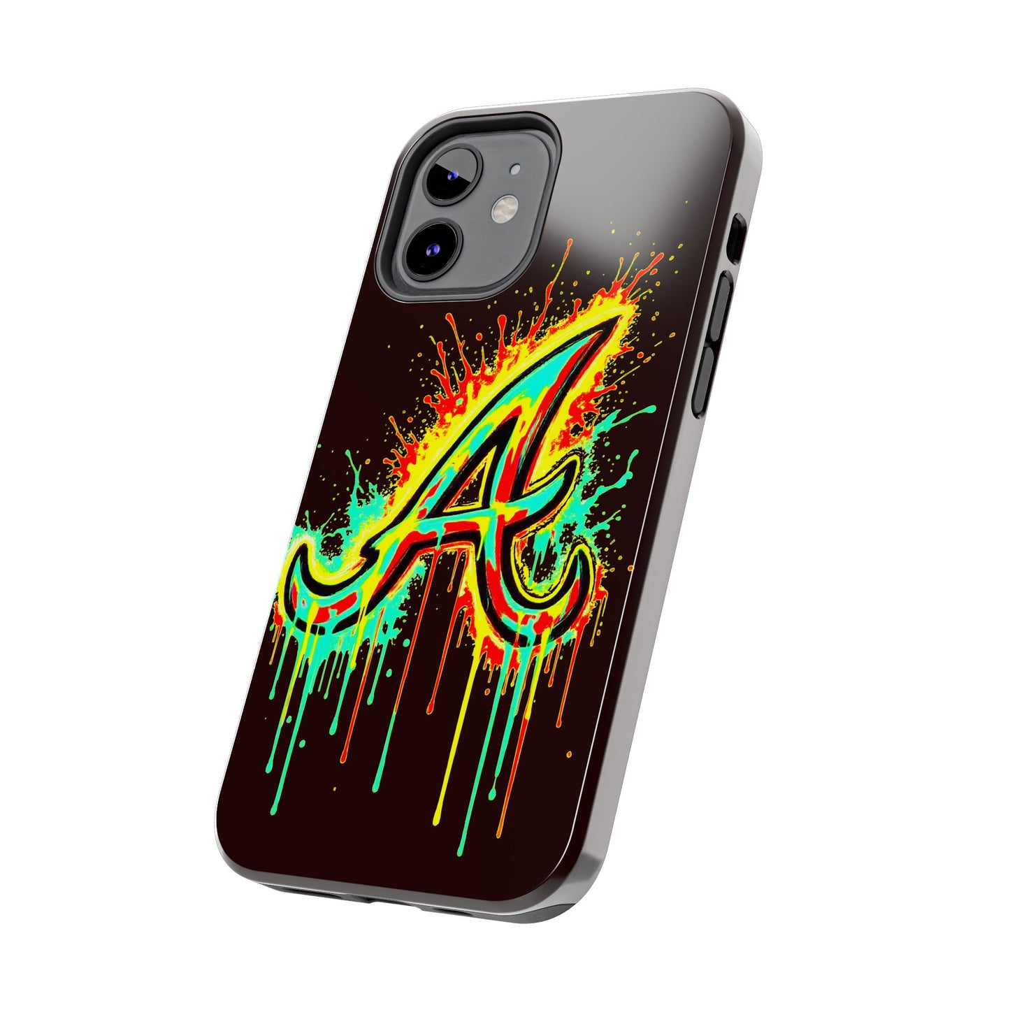 Neon Drip 'A' Graphic Tough Protective Case