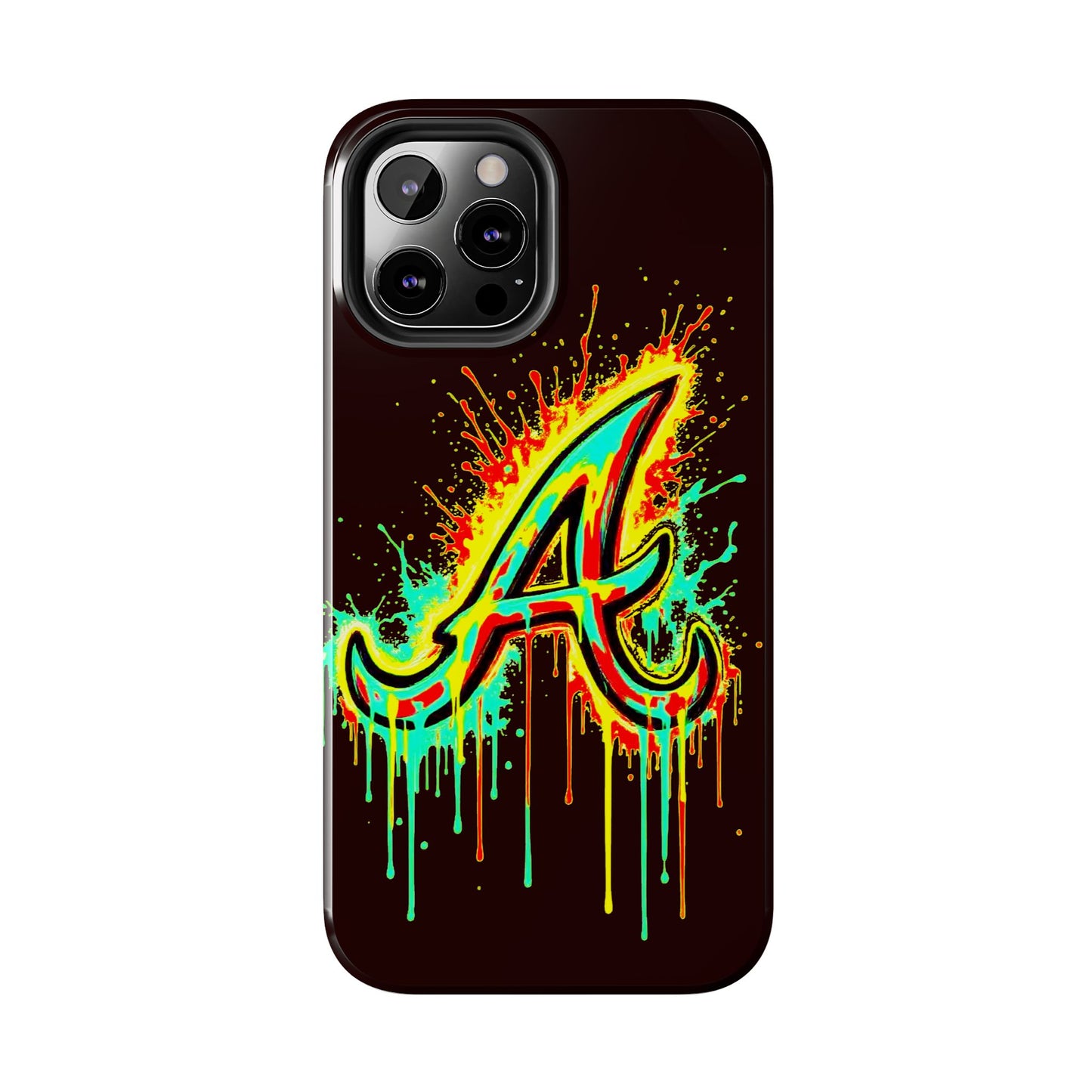 Neon Drip 'A' Graphic Tough Protective Case
