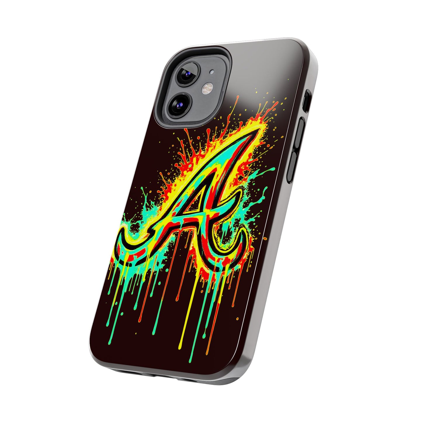 Neon Drip 'A' Graphic Tough Protective Case