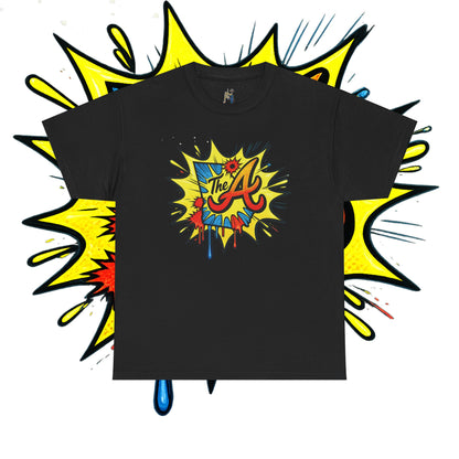 "The A" Pop Art Drip Design