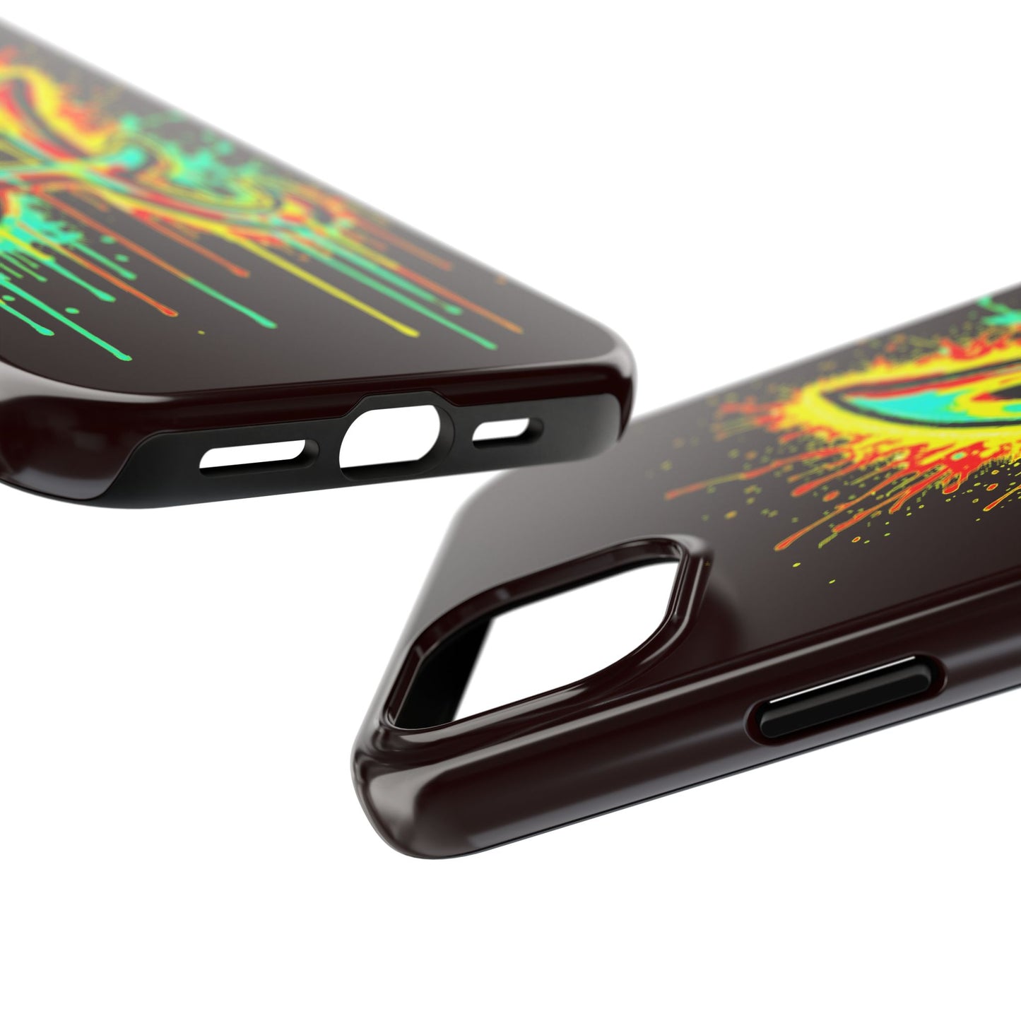 Neon Drip 'A' Graphic Tough Protective Case