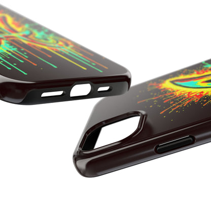 Neon Drip 'A' Graphic Tough Protective Case